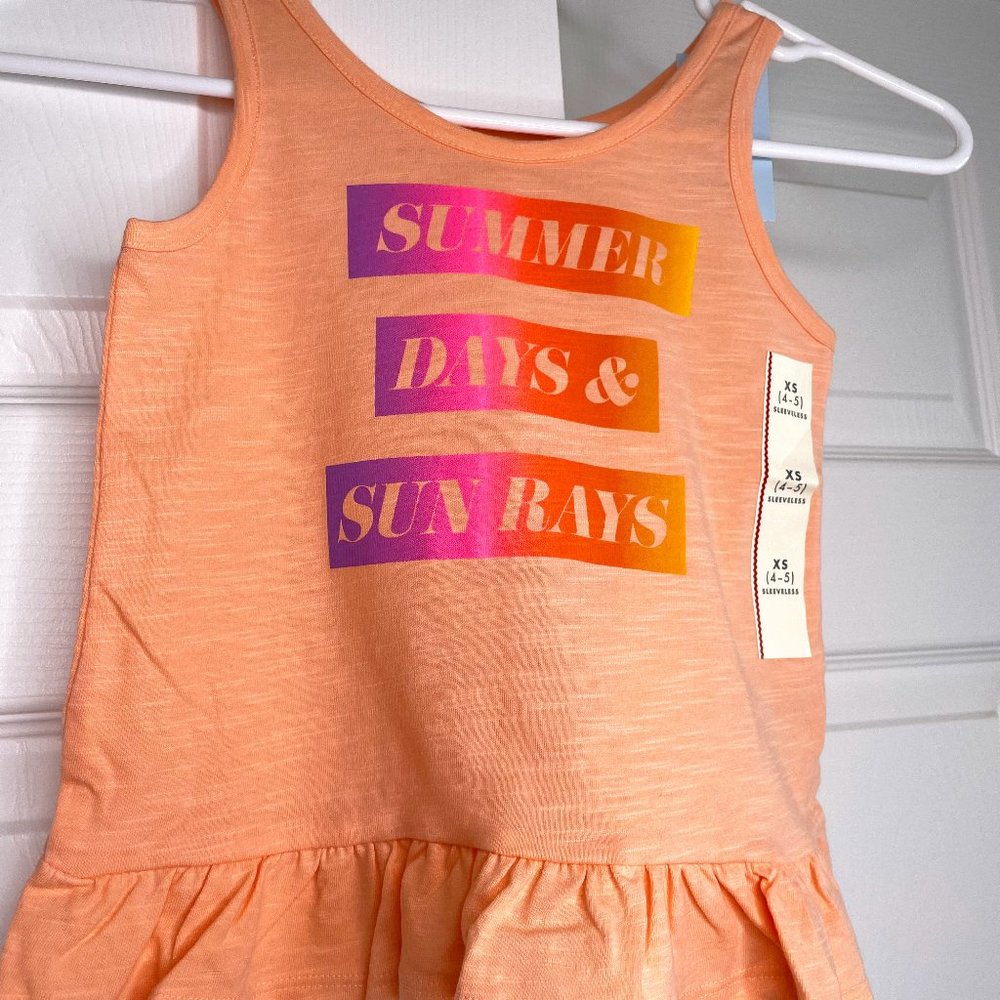 Girls Cat & Jack Tank Size XS (4/5)